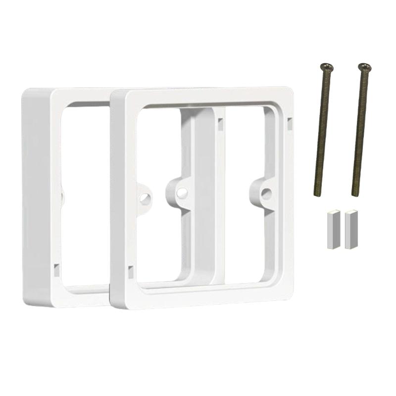 Single Gang Box Extender Electrical Box Spacers Electrical Outlet Box Extender Plastic Unit Receptacle Extender
