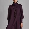 European And American Women'S Clothing, Long-Sleeved Loose Autumn Embroidery, Solid Color, Dress, Long Dress.