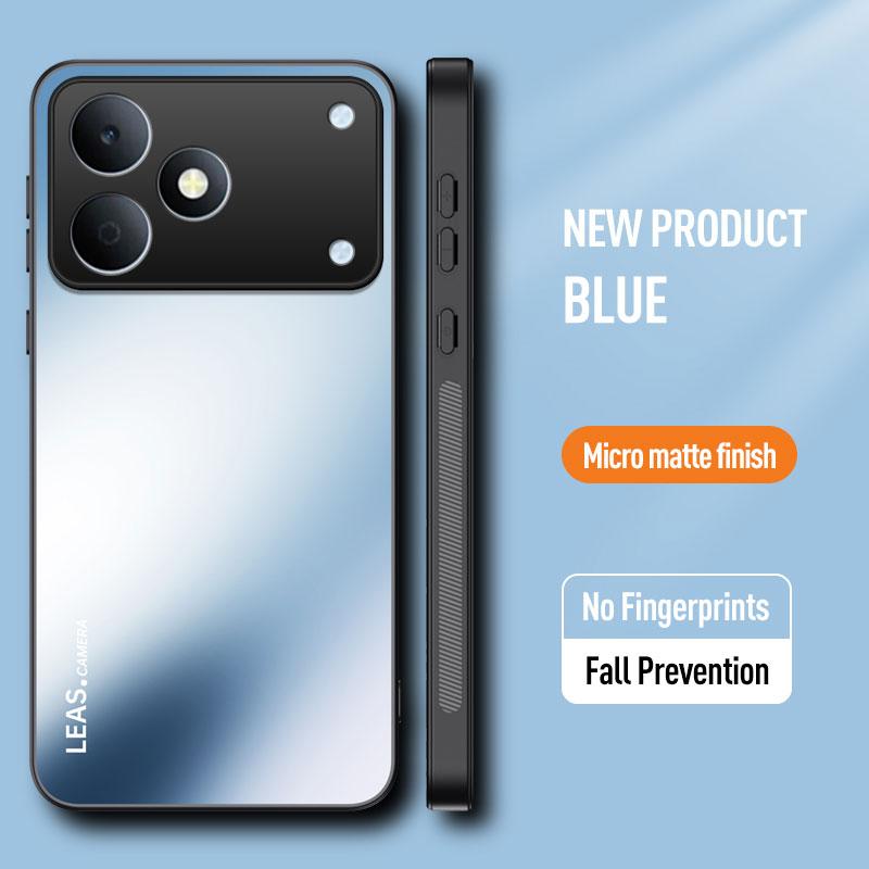 EUCAGR For Realme Note 80 Luxury ShockProof AG Frosted Soft TPU+PC Matte Back Cover For Realme Note80 Phone Case Coque