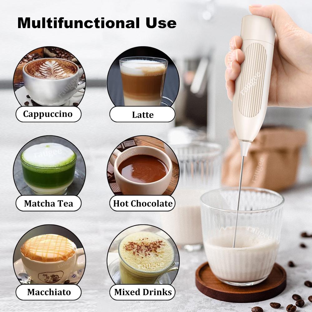 Electric Milk Frother Automatic Milk Foam Machine Milk Foamer Handheld Milk Beater Whisk Mixer for Cappuccino Coffee Latte Cream