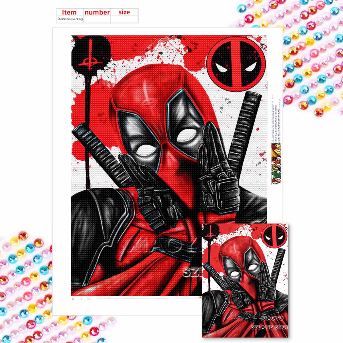 

Наборы для алмазной вышивки 5D DIY для взрослых, наборы с полными круглыми кристаллами для начинающих для украшения стен дома Round 30x40cm