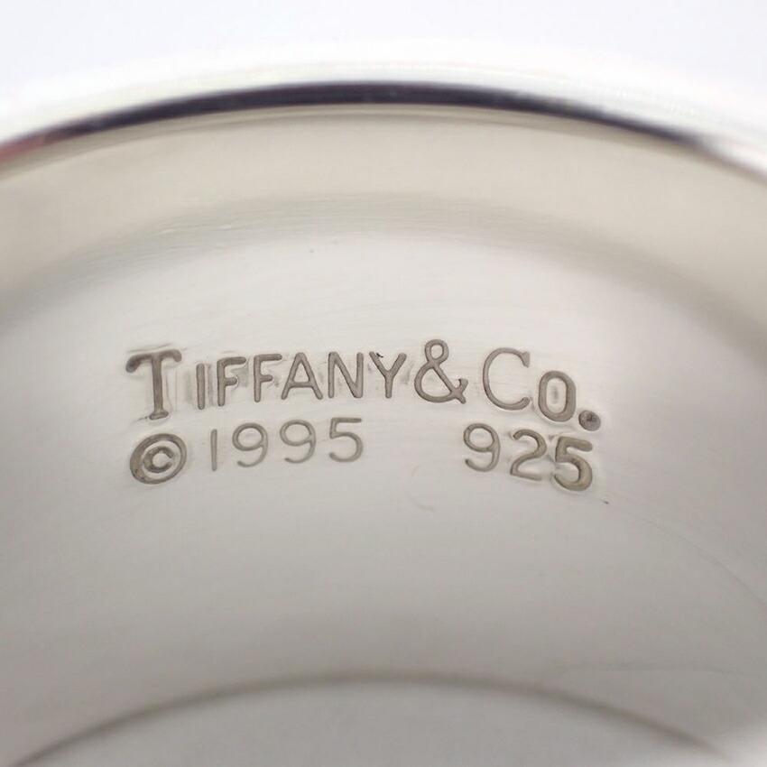 [Pre-owned] TIFFANY / Tiffany / 925 / Atlas / Wide / Ring / Size 17 / J89-8
