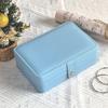 Portable Jewelry Box Double-layer Jewelry Jewelry Storage Jewelry Packaging Household Waterproof Storage Box Premium Gift Box