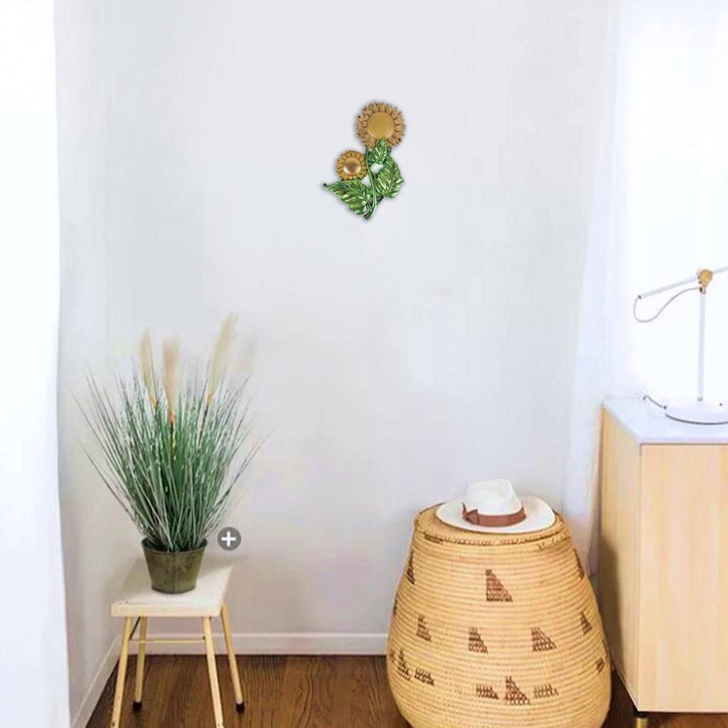 3D Sunflower Ornaments Silicone Mould Crystal Epoxy Resin Mold Wall Hanging DIY Craft Casting Tool Desktop Decoration