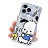 Transparent Four-corner Anti-fall Mobile Phone Case, Light Luxury and High-end for Apple Mobile Phone Protective Case All-inclusive Girl Cartoon