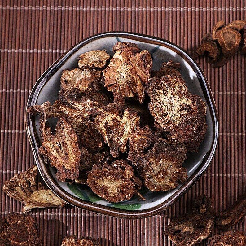 250g Organiczne suszone nacięte Notopterygium Rhizoma seu Radix Qiang Huo