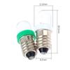 5PCS E10 LED Screw Base Indicator Bulb Cold White 12V DC Light Bulb  Low Power Consumption