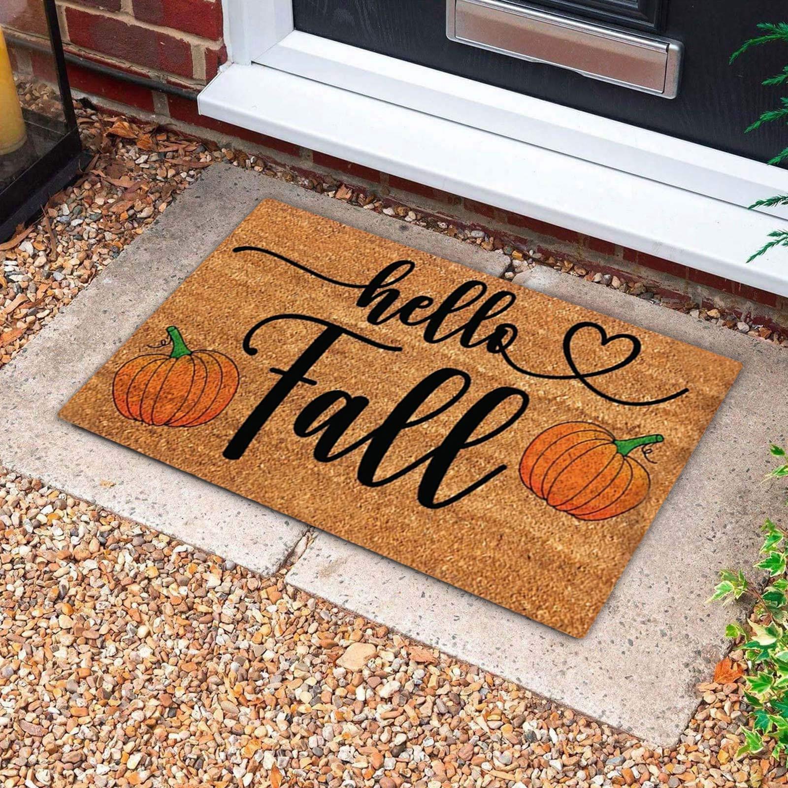 Welcome Doormat Kitchen Mat Bedroom Living Room Carpet Floor Mat Indoor Door Mat One Size