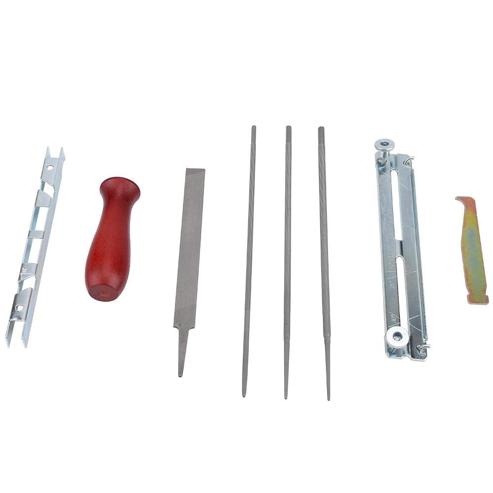 Chainsaw Chainsaw Alloy Depth Saw Hand Power Tool Set of 8 Sharpener, File, Filing, Gauge, Tool, Sharpener, Kit, Maintenance, Woodworking,