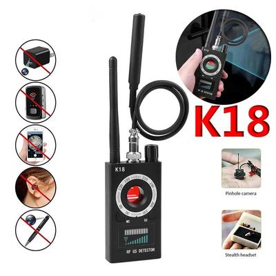 K18 Drahtloser Kameradetektor GSM Audio Anti-Bug-Finder GPS-Signallinse RF-Tracker Erkennen 1 MHz-6,5 GHz Multifunktions-Anti-Kamera
