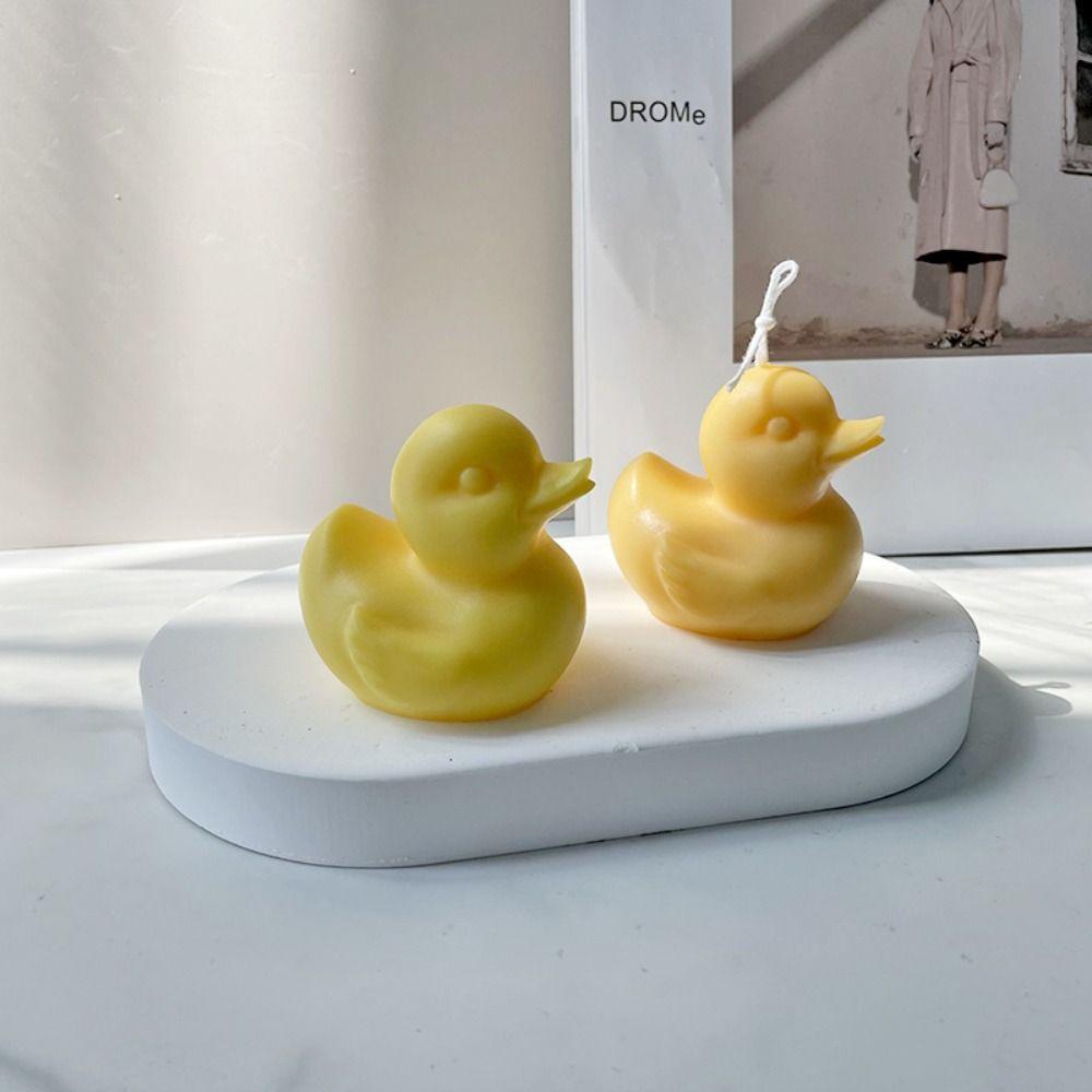 

Cute Little Yellow Duck Mold 3D Soap Mould Craft Supplies Candle Mold Candle Making
