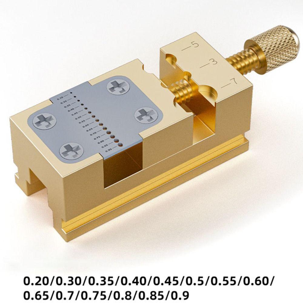 Thread Adjustment Collet Tightening Tool Anti-slip Watch Head Holder Watch Bench Vice  Repair