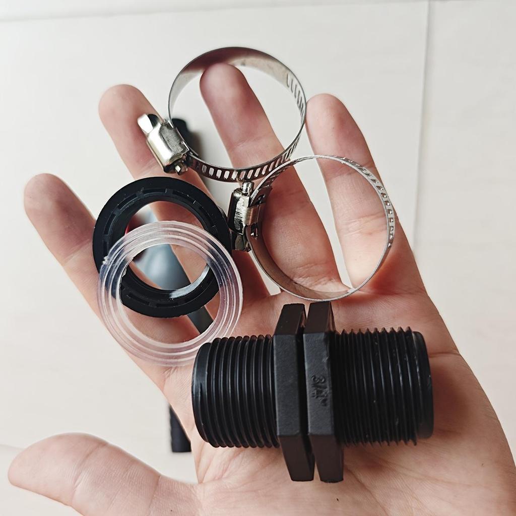 1Set Water Bucket Water Tank Hose Connector Water Bucket Ball Valve Switch Hose Connection Valve 19mm