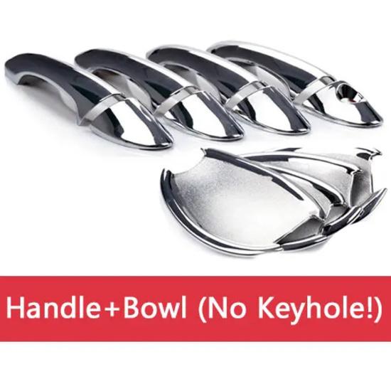 For VW Passat CC Volkswagen Chrome Exterior Door Handles Covers Chromium Styling Car Accessories Stickers Car Styling