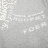 Unisex Vintage American Style Loose Fit Cotton Sweatpants Men Women Gray Casual Pants With Letter Print