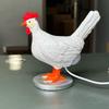 LED Hens Lay Eggs Lamps Statue Night Lights Easter Egg Desktop Decorative Lamp  Home Decor