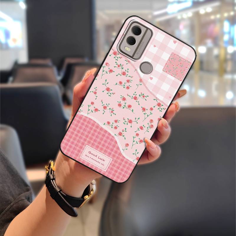 Silicone Animals Phone Case For Nokia C22 Waterproof Protective Anti-dust Cartoon Graffiti Durable Fashion Design Cute