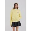 Goxo Modern Fit Zip Up Hoodie Yellow FallIng In Golf