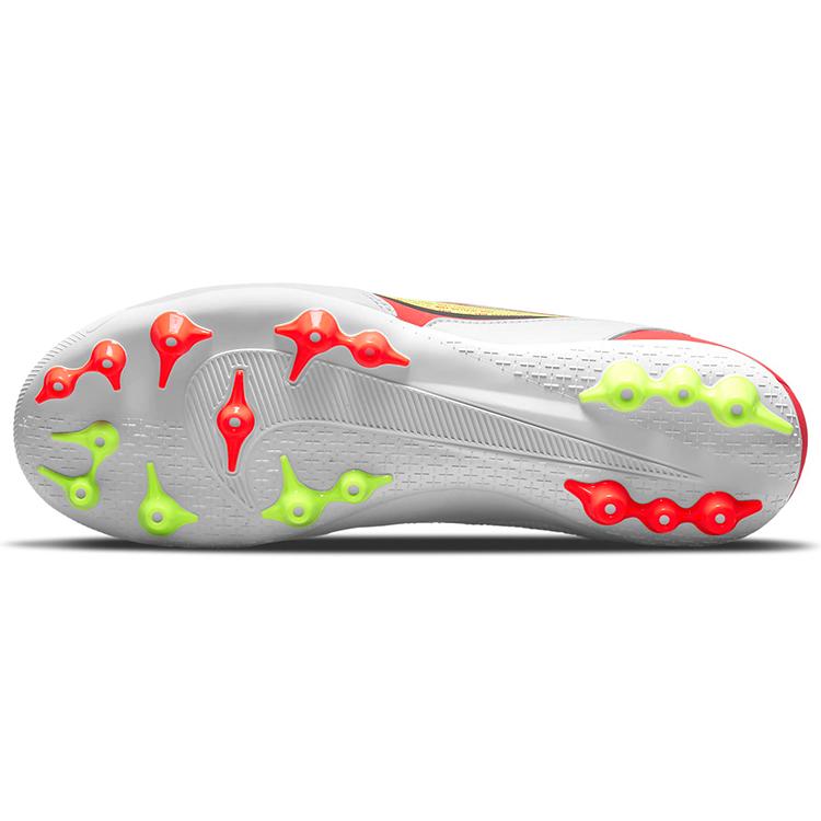 New Nike Legend 9 Academy AG Artificial Grass 'White Dark Red Yellow' DB0627-176
