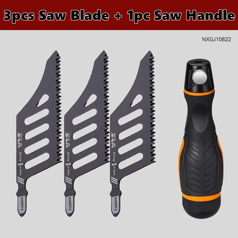 T142HB Curved Jigsaw Blade Flush Cutting Curved Reciprocating Saber Saw Blades For Precision T Shank Precision Jigsaw Blade