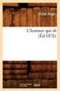Libro L'Homme Qui Rit (Ed.1876)