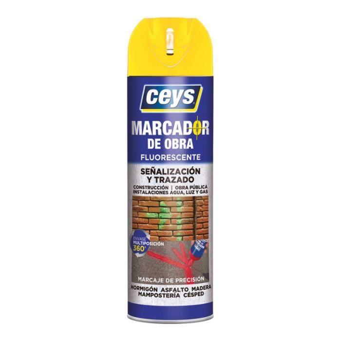 Marqueur De Construction - CEYS - 908002 - Jaune - 500ml - Indélébile