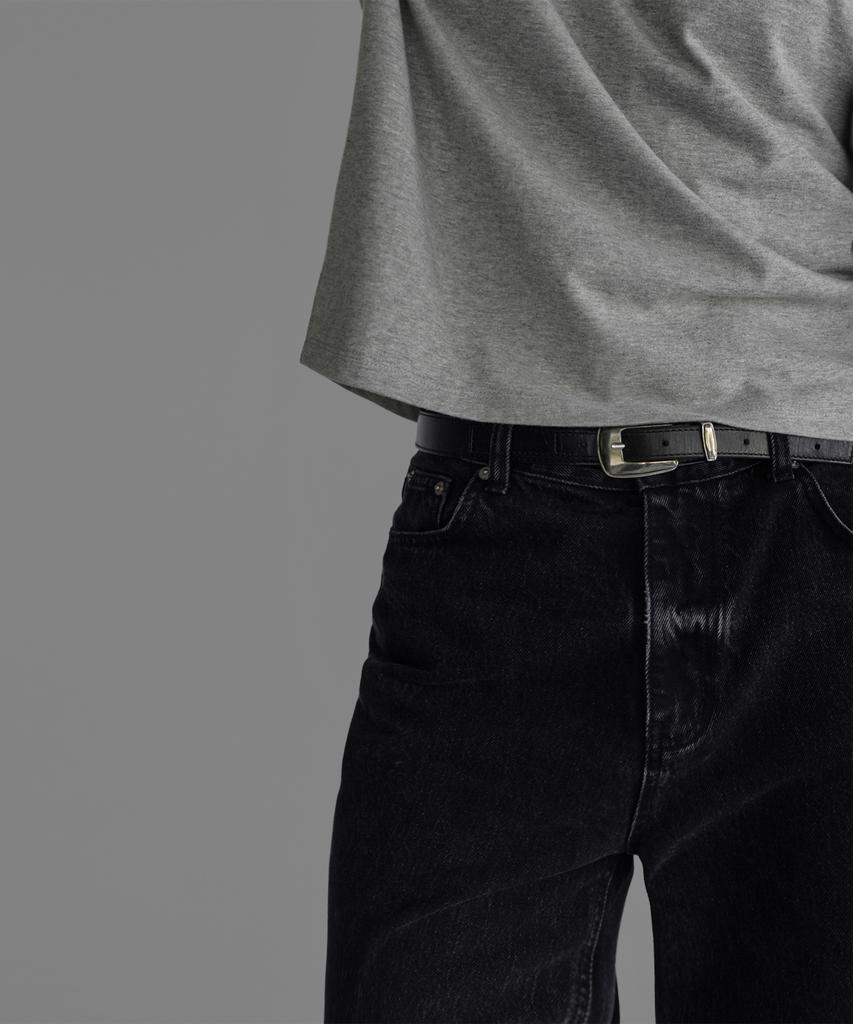 Baulopeulodeogteu Crop Layered Long Sleeve T-Shirt [Gray]