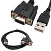 Highly Speed USB to RS232 Converters Cable USB Male to RS232 Female Serial Cable for PC and Laptops Data Exchange