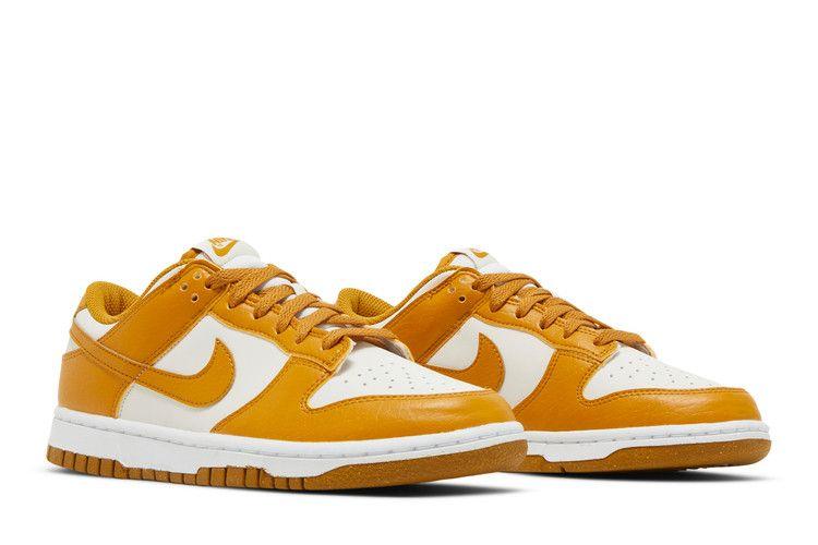 Women's Sneakers Nike Dunk Low Next Nature Phantom Gold Suede (Women's) Phantom/White/Volt/Gold Suede