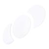 Acrylic Mirror Wall Sticker Sun Half Moon Shape Decorative Background Decal for Home Use
