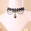 Women Lace Beads Choker Victorian Steampunk Style Gothic Collar Necklace Gift