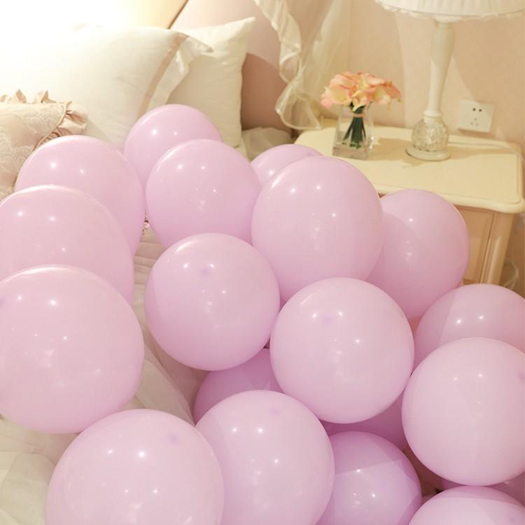 "Non-toxic Macaron Color Balloons - Multiple Colors for Event Decoration"