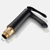 Black Basin Mixer Sink Faucet Brass Bathroom Faucets Gourmet Washbasin Tapware Modern Cold Water Tap