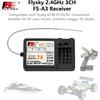 Flysky FS-A3 AFHDS2A 2.4G 3CH Receiver for GT2E GT2G Transmitter 2PCS