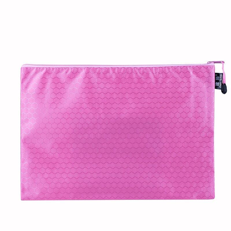 A4 Oxford látkové složky Taška na dokumenty Vodotěsné složky Testovací papíry Úložná taška Pouzdro Kryt Pouzdro Obálka Levné tašky 34*24CM