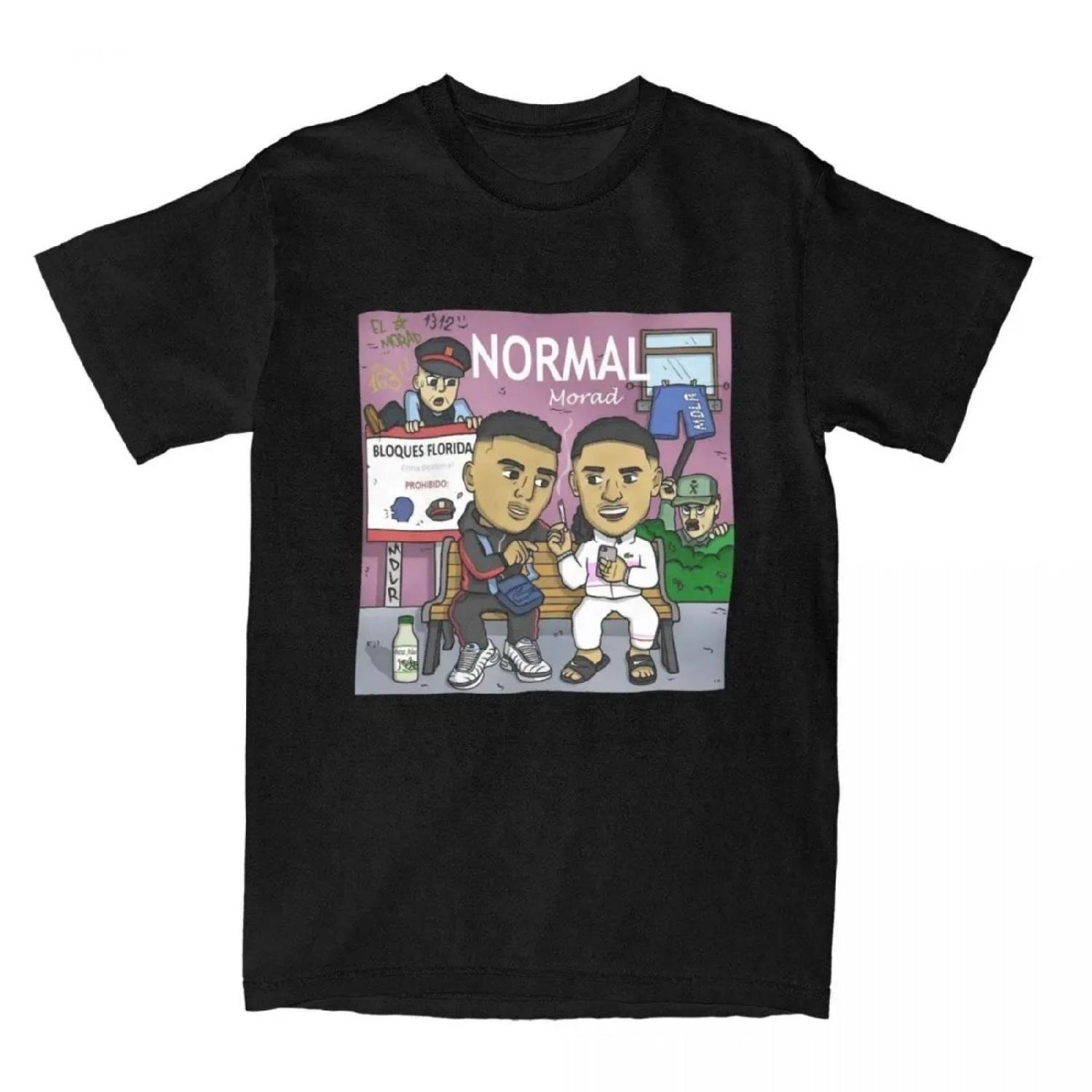 France Rapper Music Jul Morad Active T-Shirt Summer Y2K Basic T Shirts Cotton Harajuku Tshirt for Men Women Short Sleeve Tops XXXXXL разноцветный