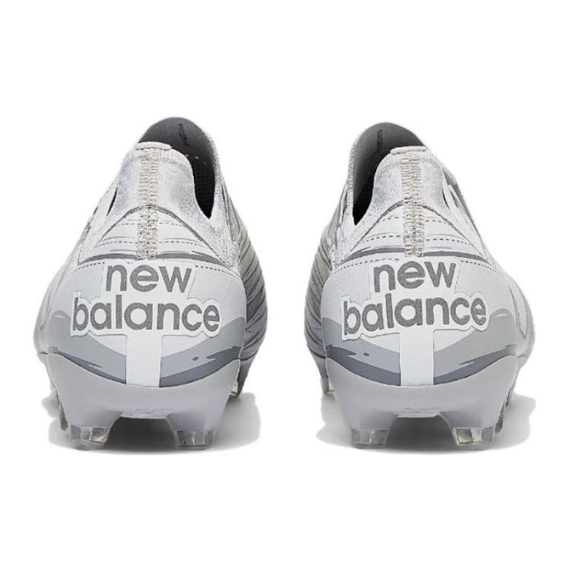 New Balance Furon v7 Pro Unisex Gray White FG Soccer Shoes SF1FGD7