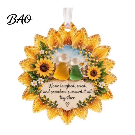 Gift for Christmas Heartfelt Holiday Keepsake Ornament, Acrylic Hanging Decoration Loved Indoor Outdoor Pendant Ones, Tree Home Party, Memorial