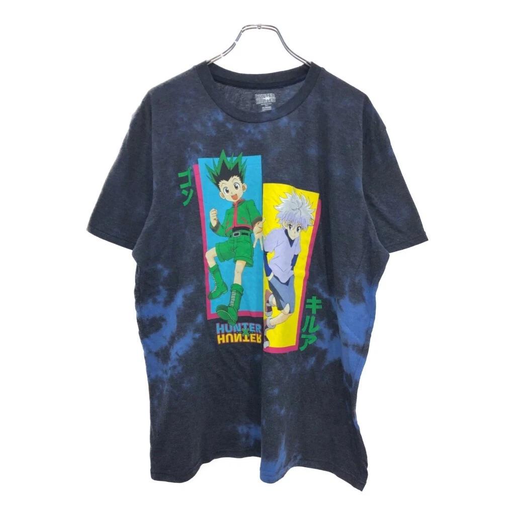 Hunter x Hunter Graphic Tie-Dye Anime T-Shirt XL Navy Tee S