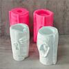 Creative Human Body Planter Sturdy Silicone Mould Reusable Artistic Cement Cast Craft Supplies for Home and Garden