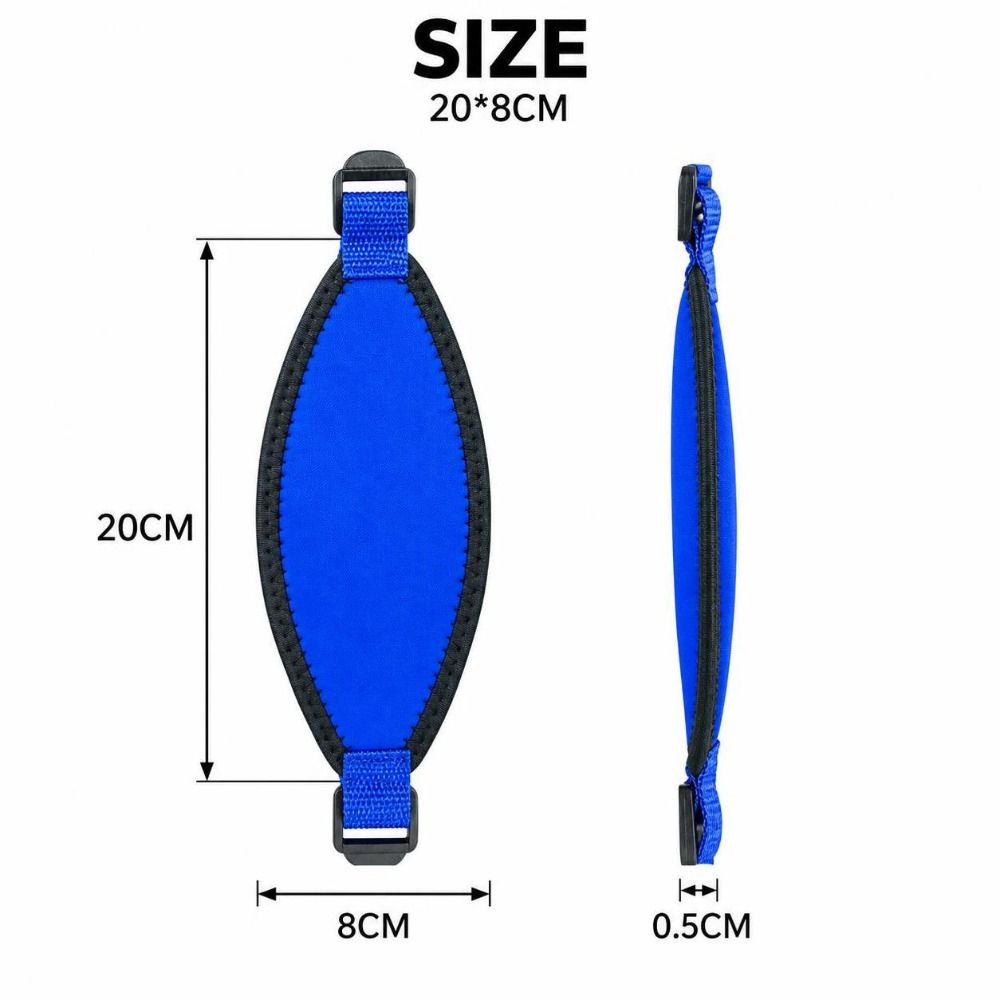 Neoprene Diving Mask Strap Quick-Dry Hair Protector Wrap Snorkel Mask Strap Cover Dive Accessories