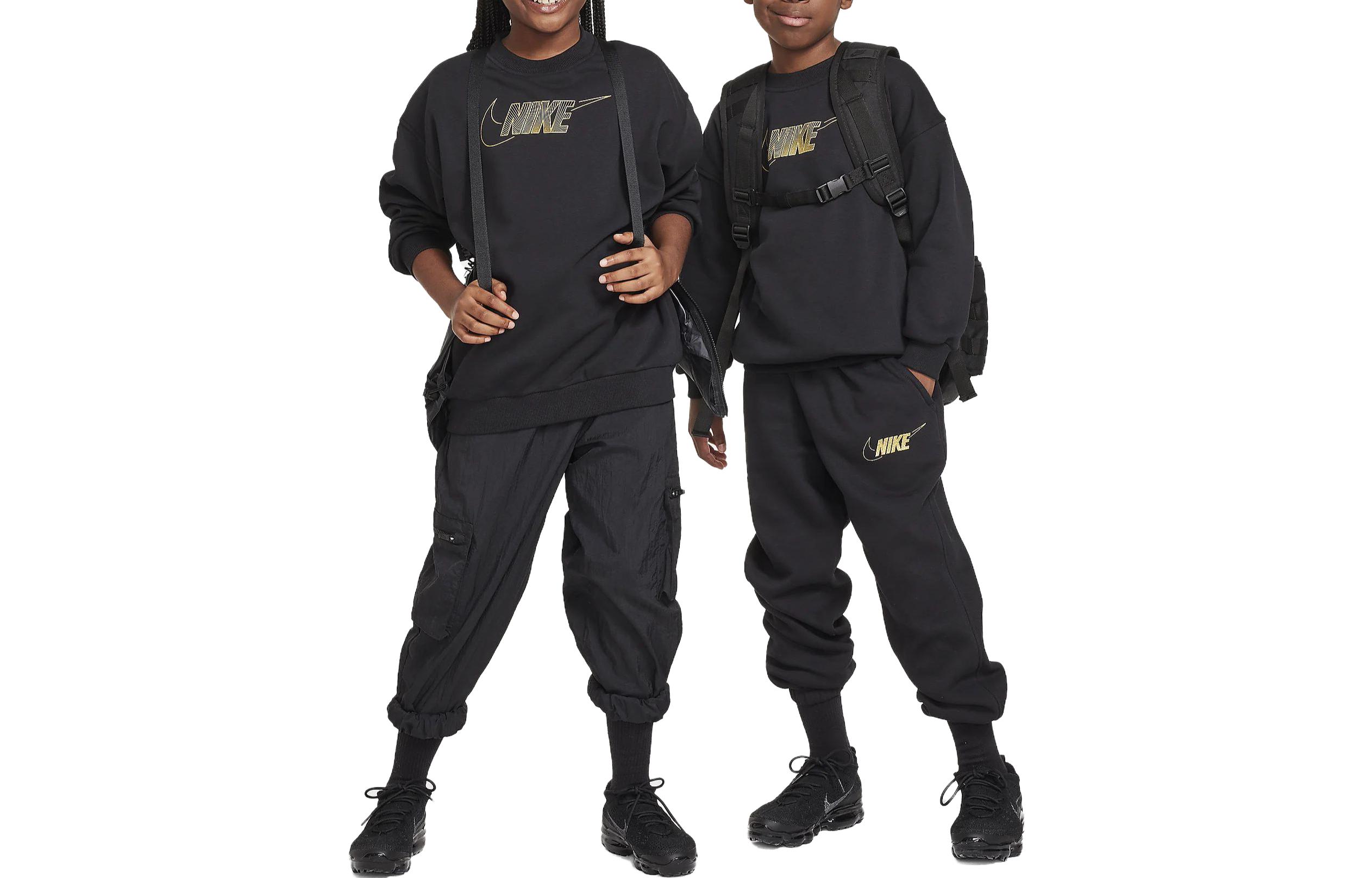 Nike Sweatshirt Sportswear Black Kids  FJ6161-010 XL