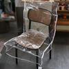 Transparent Chair Seat Cover Clear PVC Chair Protector Universal Chair Cover  Standard Chairs