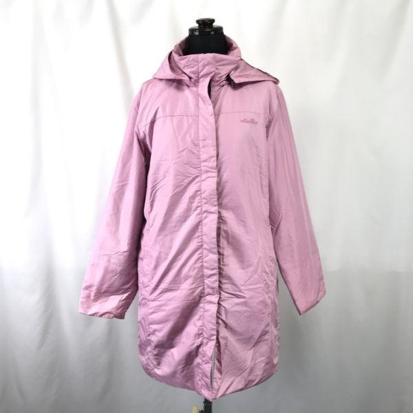 Goldwin ellesse Padded Bench Coat Women M Pink Outdoor Sports(USED)