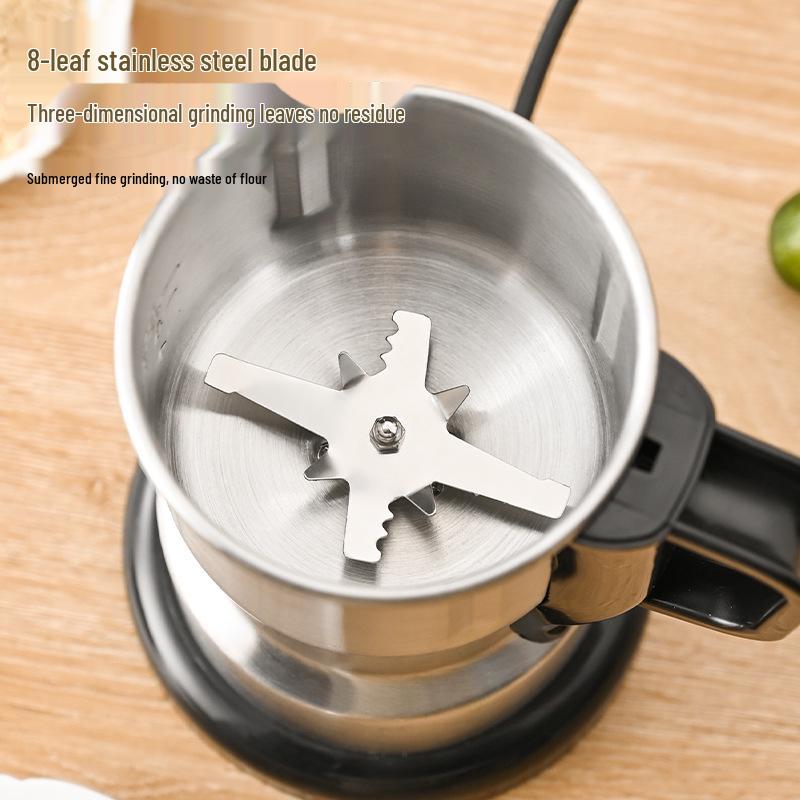 Stainless Steel Electric Grain and Cereal Grinder, Wall-Breaking Machine