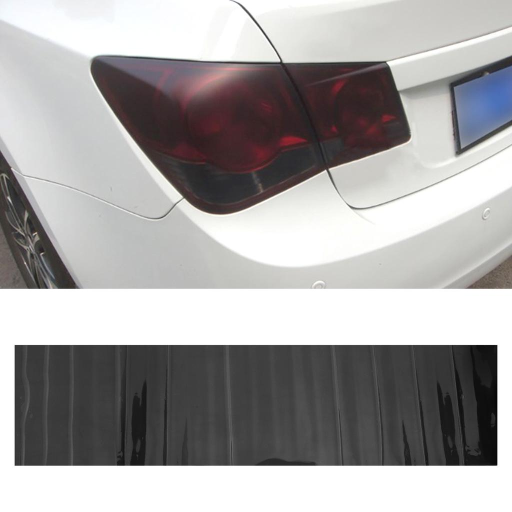 Car Fog Light Taillight Headlight Film Waterproof Flexible PVC Wrap Film for Vehicle SUV Truck