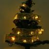 Christmas Party Decoration 1m Ribbon Night Light Christmas Tree LED String