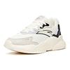 Anta Lifestyle Series Shock Absorbing Non-Slip Durable Low-Top Sneakers Women Sneakers White Gray Black 122118845-1