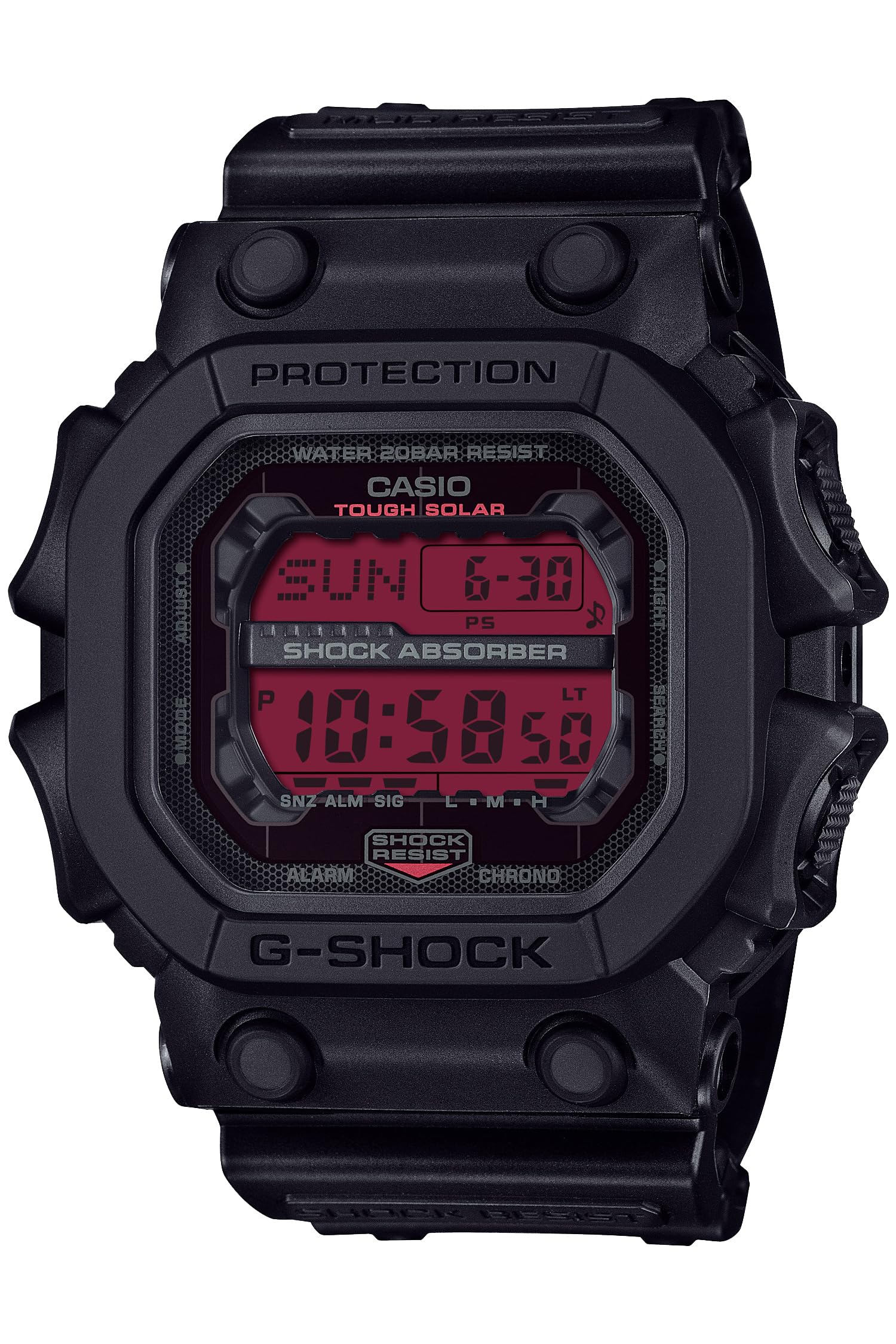 Часы Черный x Красный [Casio] G-Shock GX-56BBR-1JF Мужские