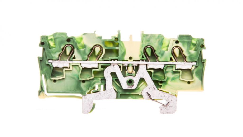 4-Wire Connector 4Mm2 Yellow-Green 2004-1407 Topjobs